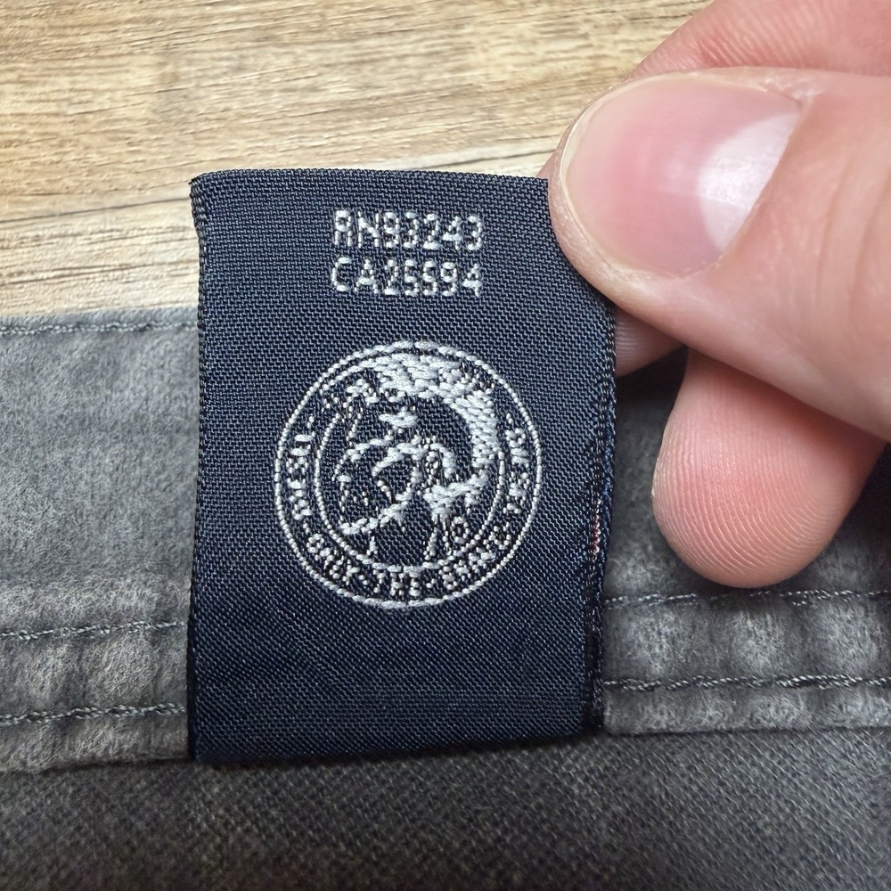 Diesel‎ Carpenter Pants Men 29x30 Blue Relaxed Straight Flap Pockets Utility Y2K - Picture 7 of 12